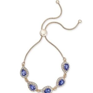 Charter Club Crystal & Stone Slider Bracelets